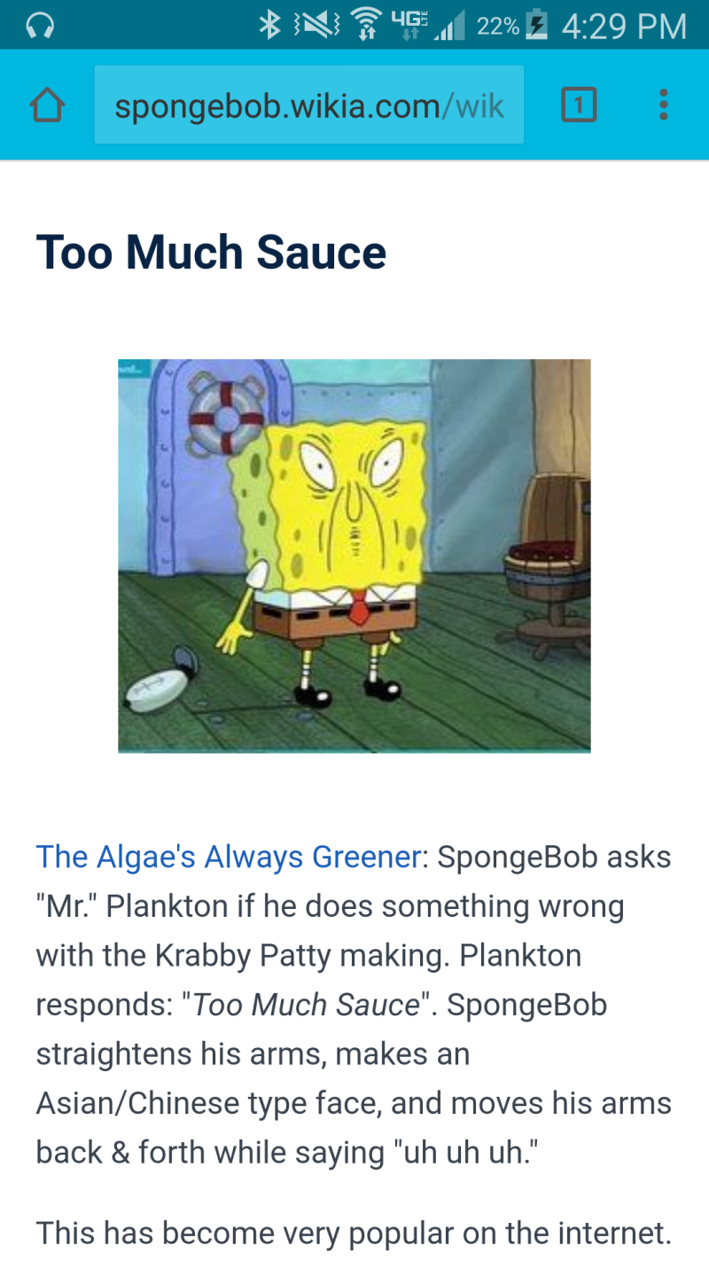 Illustration for article titled Stay classy, SpongeBob wiki