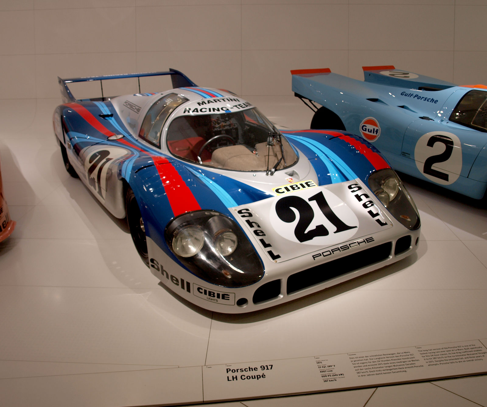 Held the fastest speed at Lemans record until the Peugeot beat it in 1988.