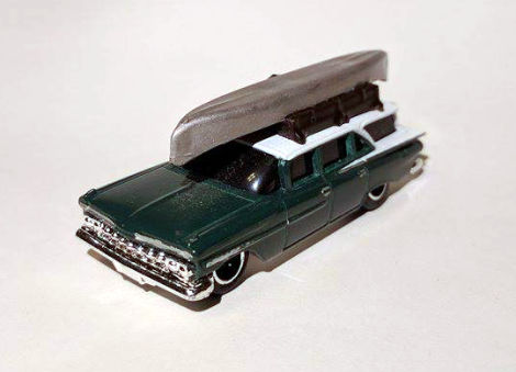 Illustration for article titled Custom 59 Chevy wagon