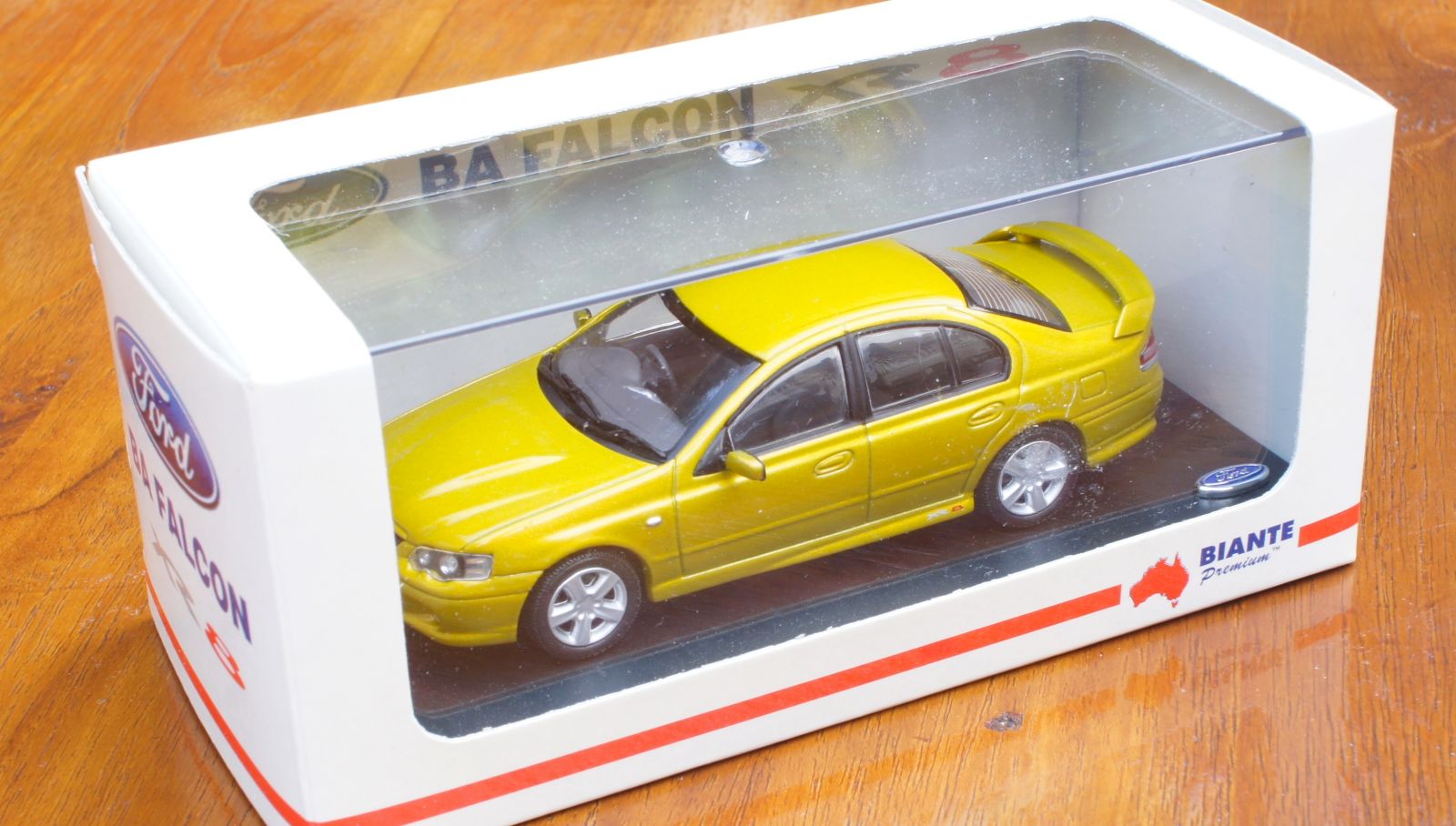 Biante 1/43 Ford BA Falcon XR8, love it’s color and I learned the Biantes being amazing in the first iHWEP with SSS so Yay!
