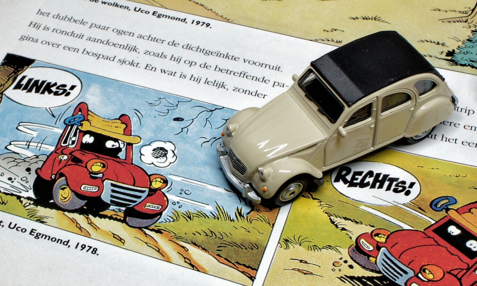 2CV and comics go well together.