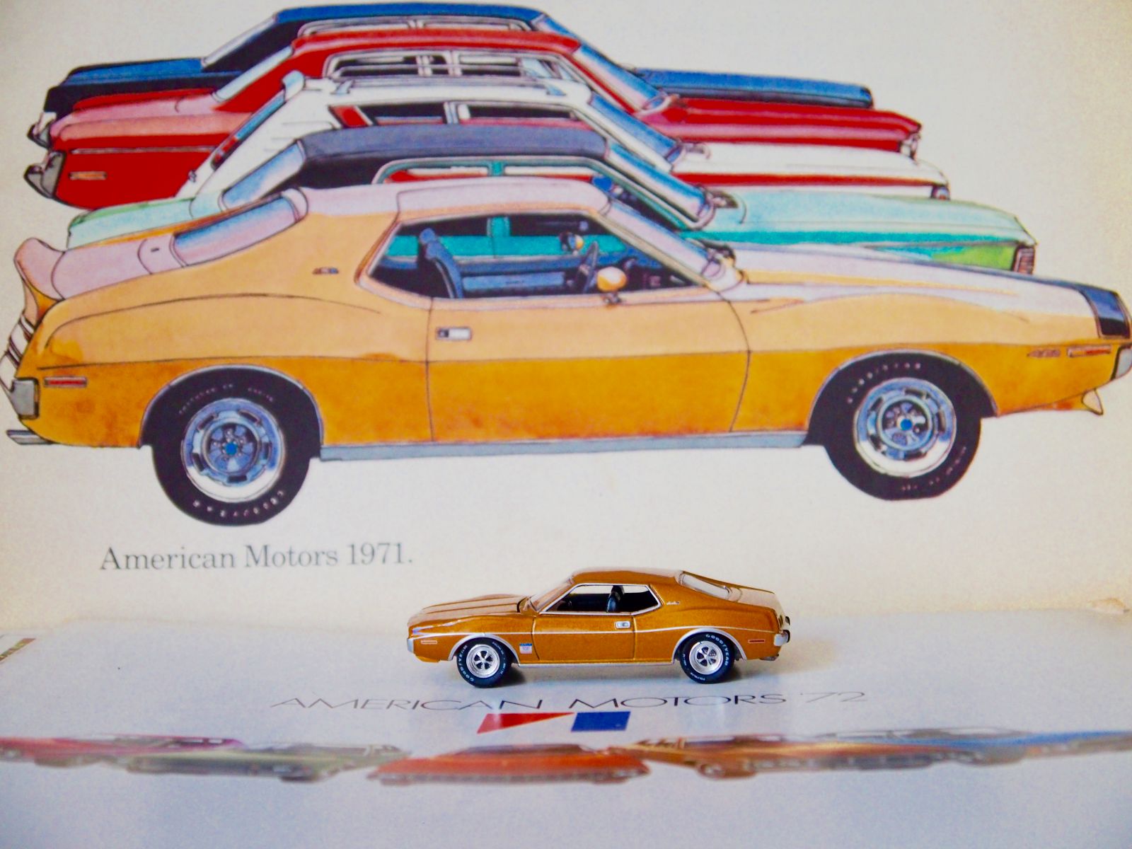 Illustration for article titled Big Fenders And Big Engine: Greenlight 1973 AMC Javelin Trans Am V8