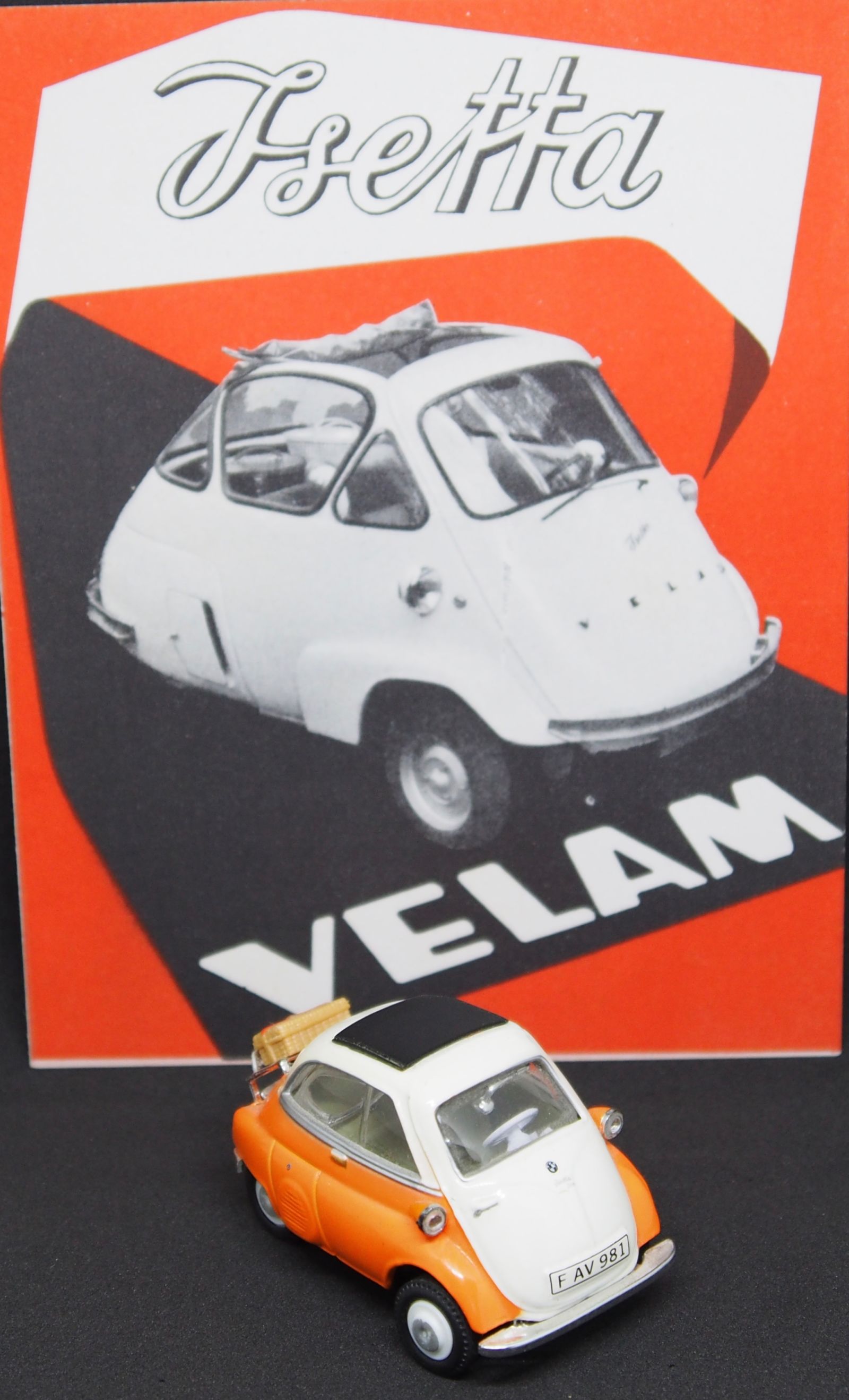 The VELAM was the the French built Isetta and it was even quirkier than the normal car.