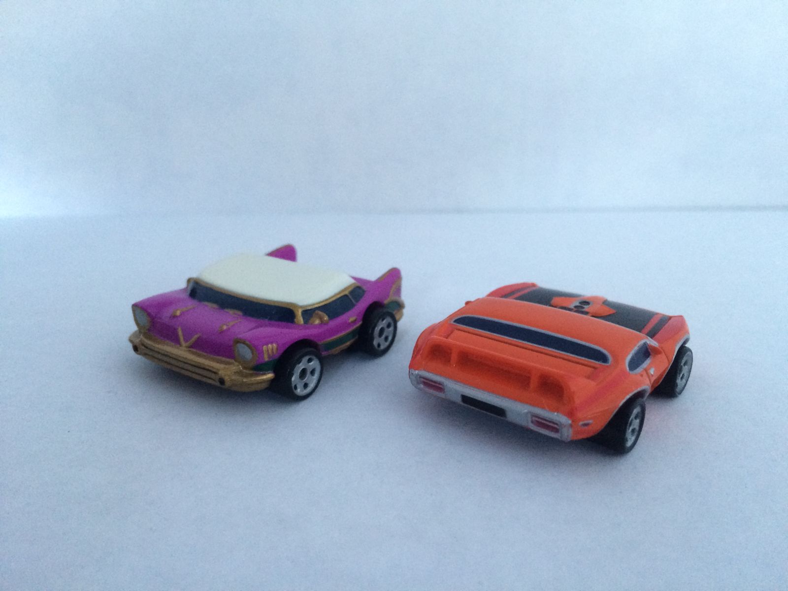 Chevy Bel Air and Pontiac GTO
