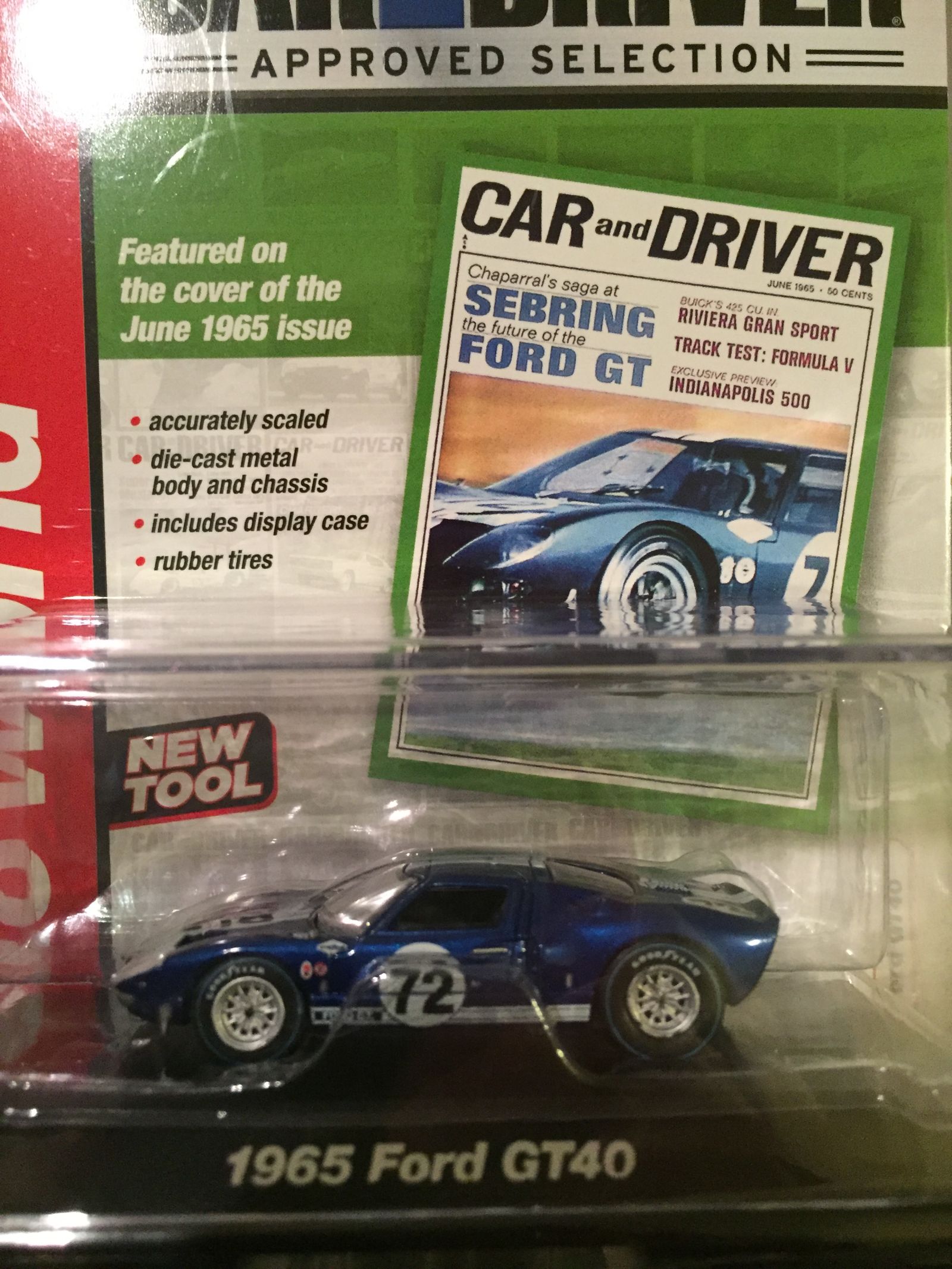 I finally got my hands on this blue AW GT40 from the bay. It was a very reasonable price $8 shipped. 