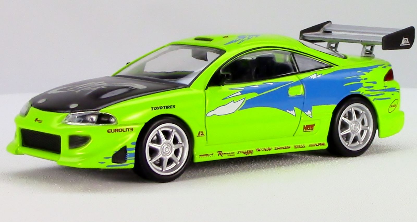 Illustration for article titled Video Review: GreenLight 95 Mitsubishi Eclipse Fast  Furious
