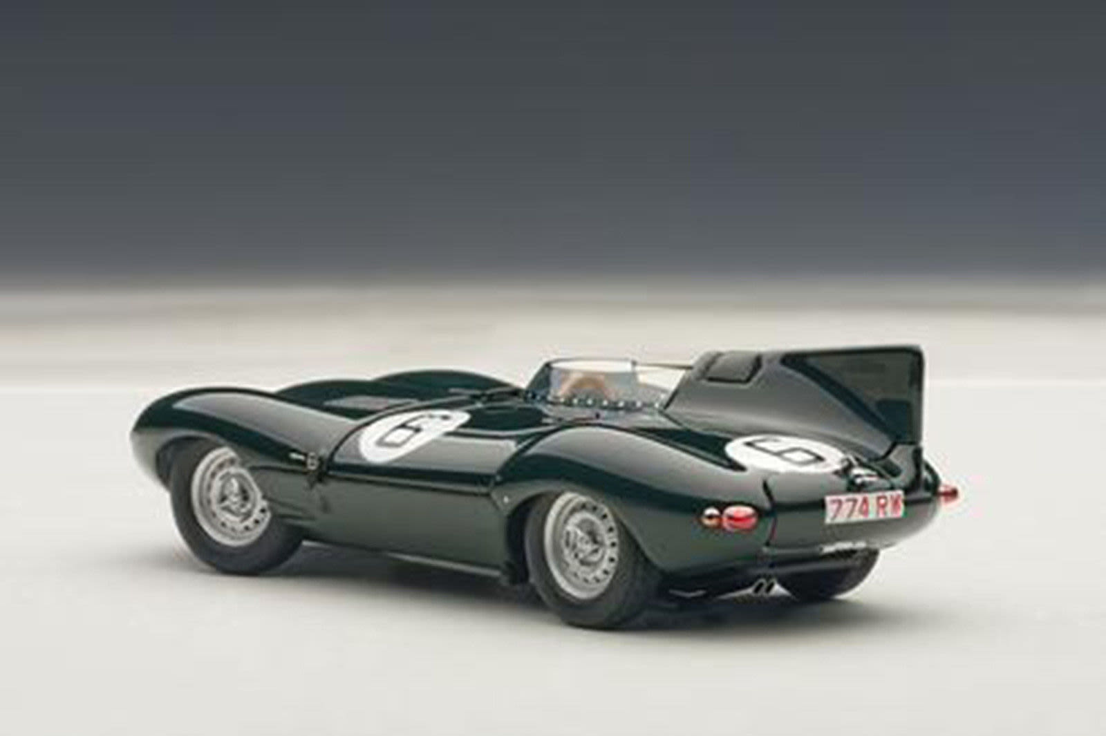 Illustration for article titled For $139, Will This AutoArt 1955 Jaguar D Type Race To Victory?