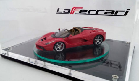 Illustration for article titled LaFerrari Spider LEAKED in diecast form