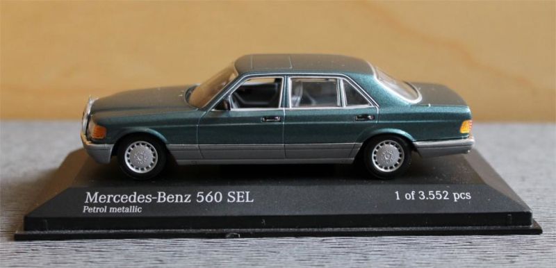 Illustration for article titled [REVIEW] Minichamps Mercedes-Benz 560 SEL