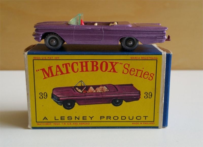 Illustration for article titled [REVIEW] Lesney Matchbox 39b Pontiac Convertible