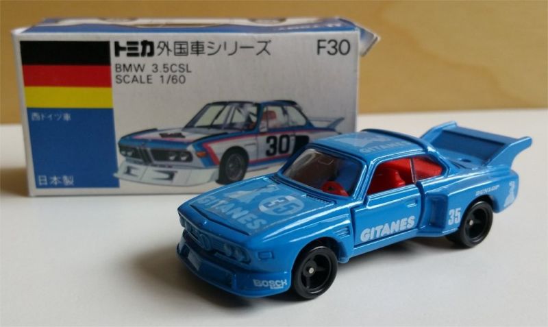 Illustration for article titled [REVIEW] Tomica BMW 3.5 CSL