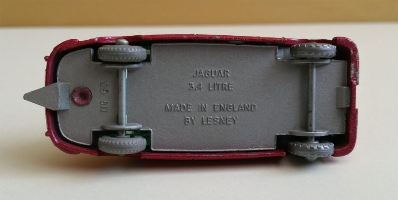 Illustration for article titled [REVIEW] Lesney Matchbox Jaguar 3.4 Litre