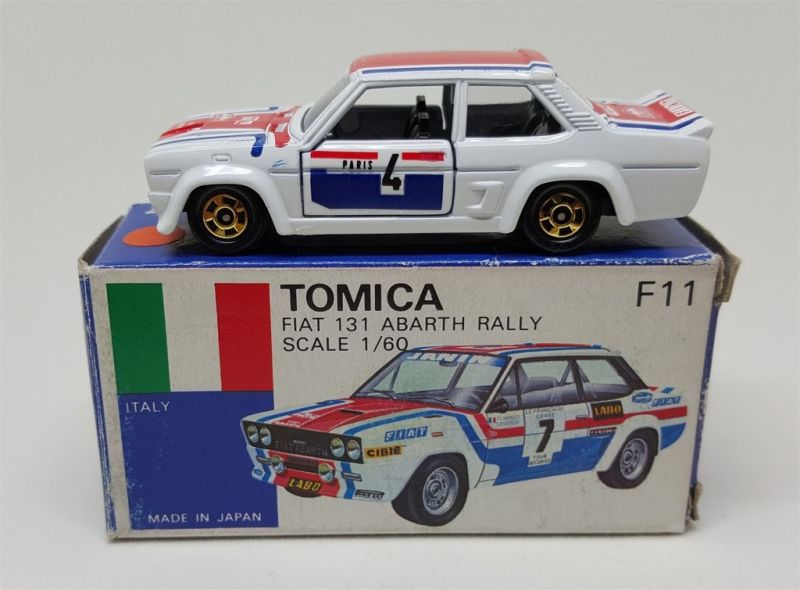Illustration for article titled LaLD Car Week: Free for all Friday - Tomica Fiat 131 Abarth Rally