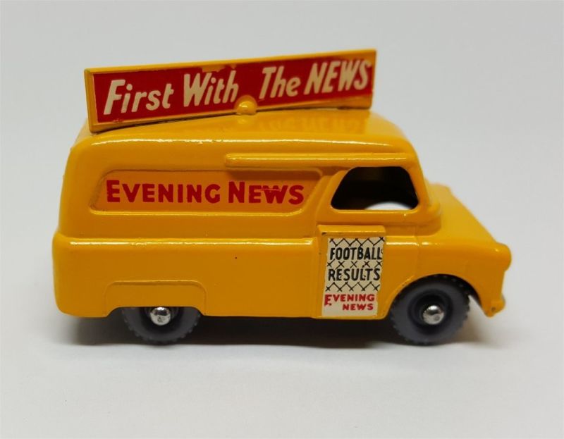 Illustration for article titled [REVIEW] Lesney Matchbox Evening News Van