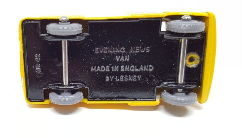 Illustration for article titled [REVIEW] Lesney Matchbox Evening News Van