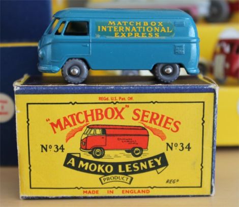 Illustration for article titled Breadbox Week - Lesney Matchbox Volkswagen Type 2s