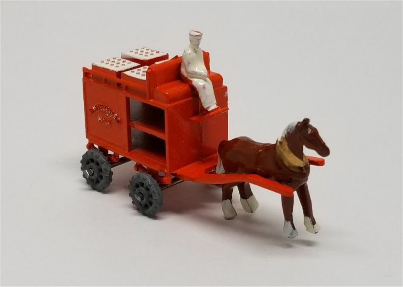 Illustration for article titled [REVIEW] Lesney Matchbox Horse Drawn Milk Float