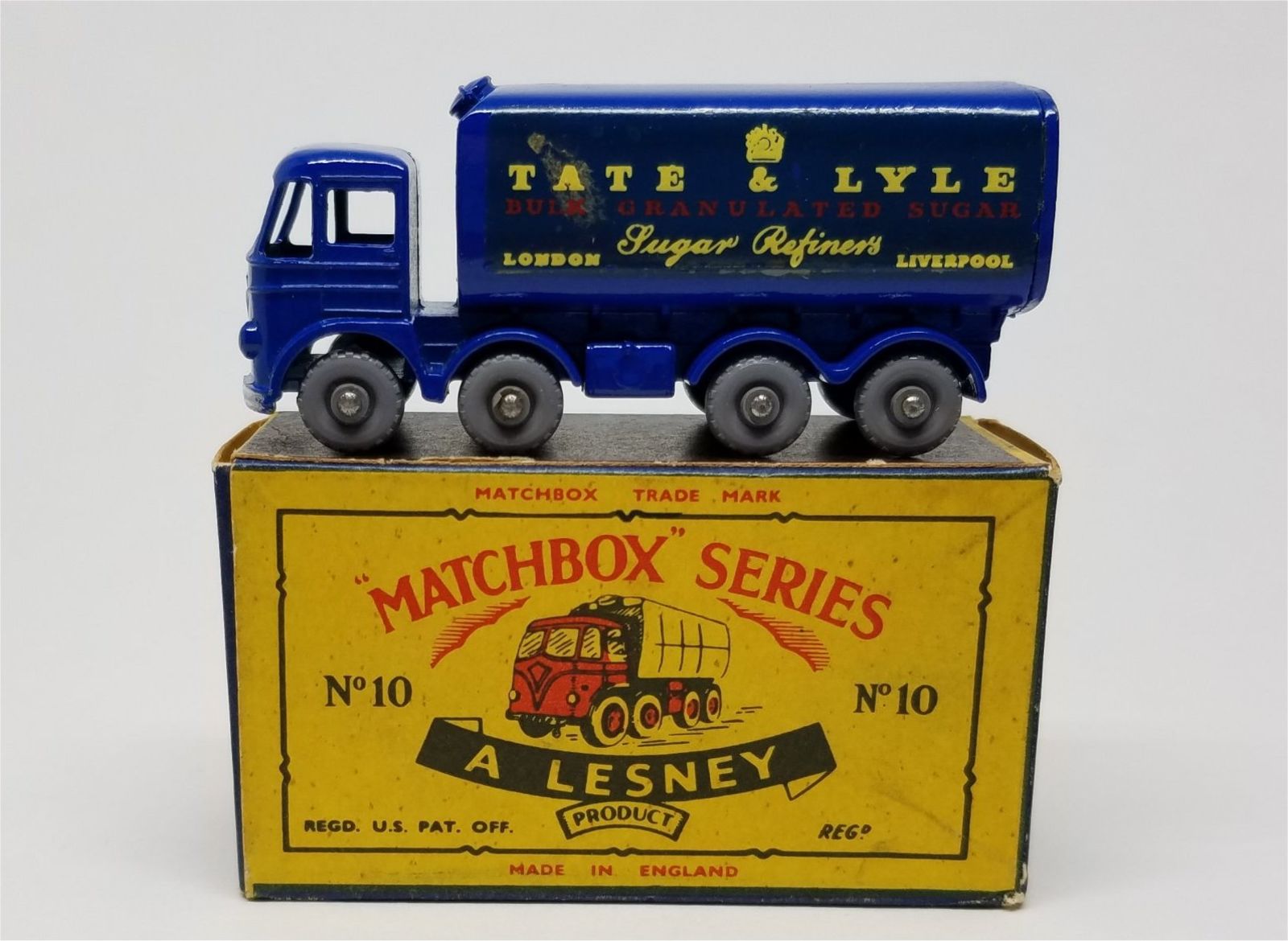 Illustration for article titled [REVIEW] Lesney Matchbox Foden Sugar Container