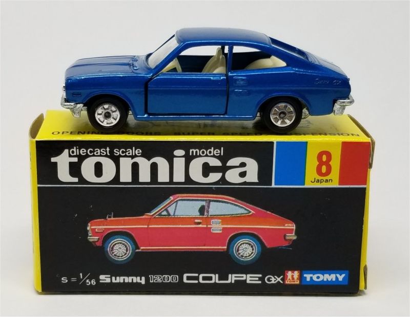 Illustration for article titled [REVIEW] Tomica Sunny Coupe 1200 GX
