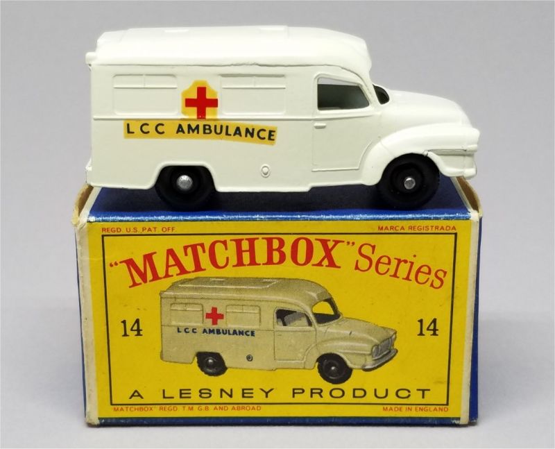 Illustration for article titled [REVIEW] Lesney Matchbox Bedford Lomas Ambulance