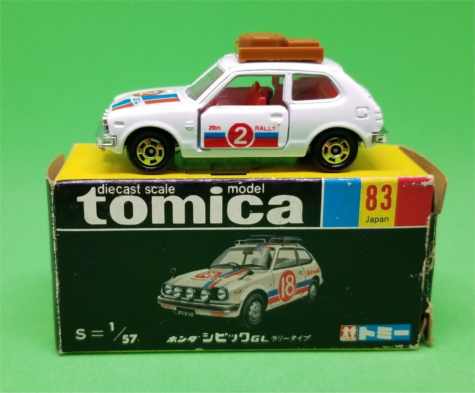 Illustration for article titled [REVIEW] Tomica Honda Civic GL - Rally
