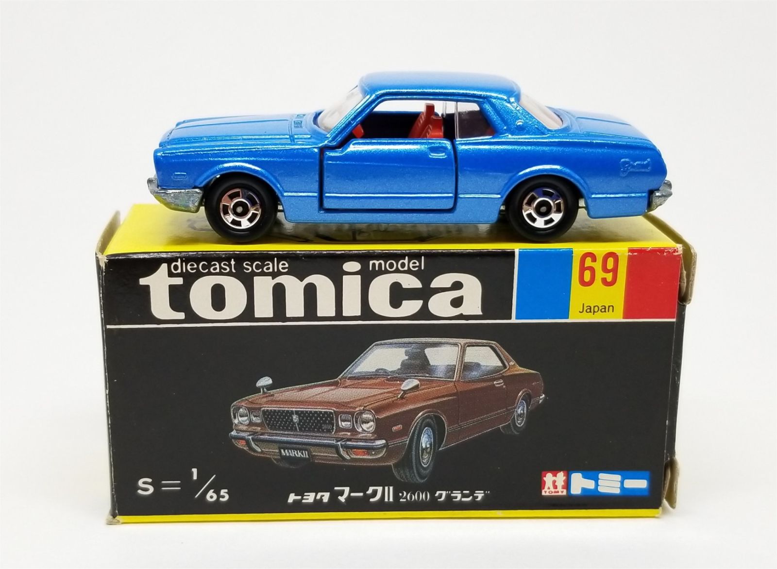Illustration for article titled [REVIEW] Tomica Toyota Mark II 2600 Grande