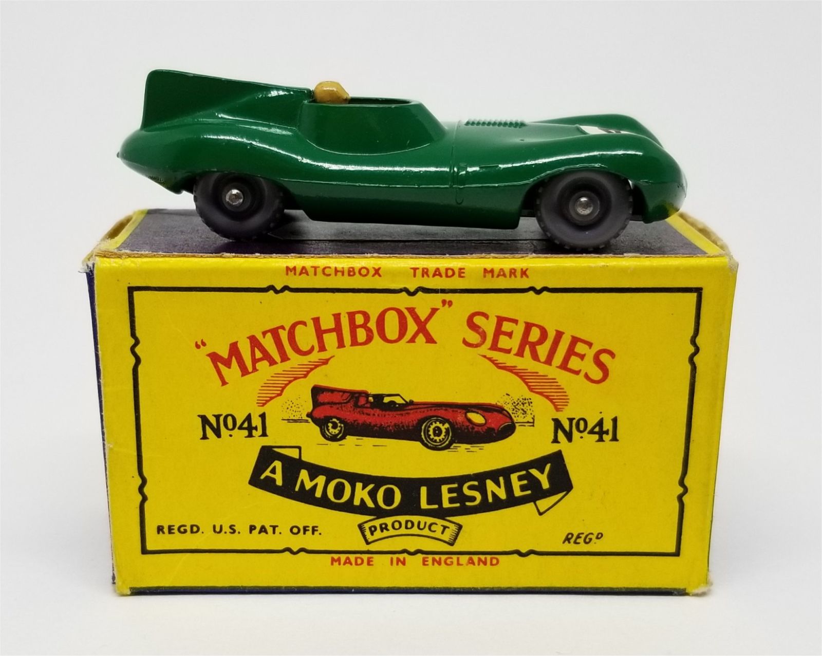 Illustration for article titled [REVIEW] Lesney Matchbox Jaguar D-Type