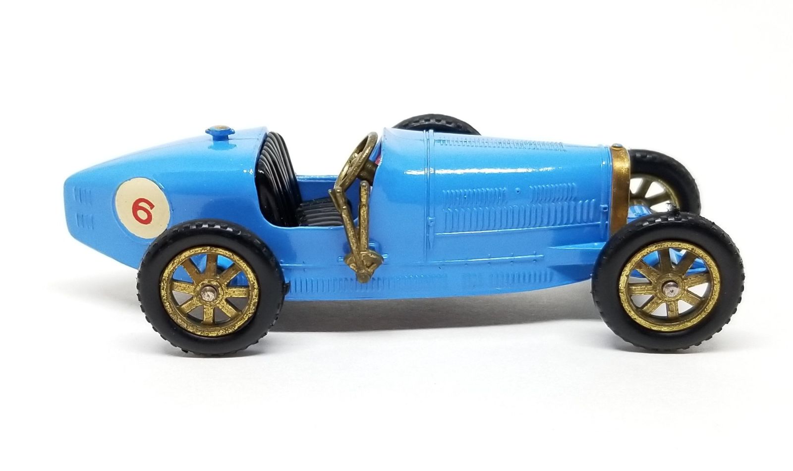 Illustration for article titled Surprise Saturday: Lesney Matchbox Models of Yesteryear Supercharged Bugatti Type 35