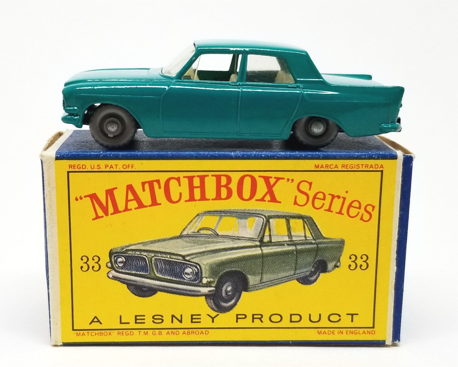 Illustration for article titled [REVIEW] Lesney Matchbox Ford Zephyr 6