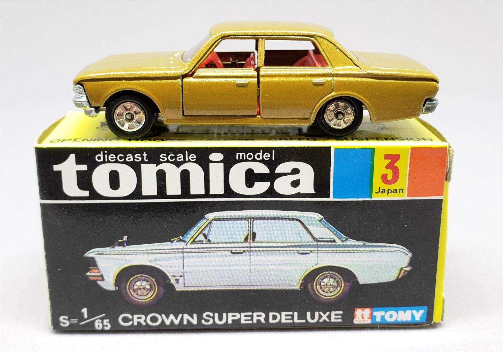 Illustration for article titled [REVIEW] Tomica Toyota Crown Super Deluxe