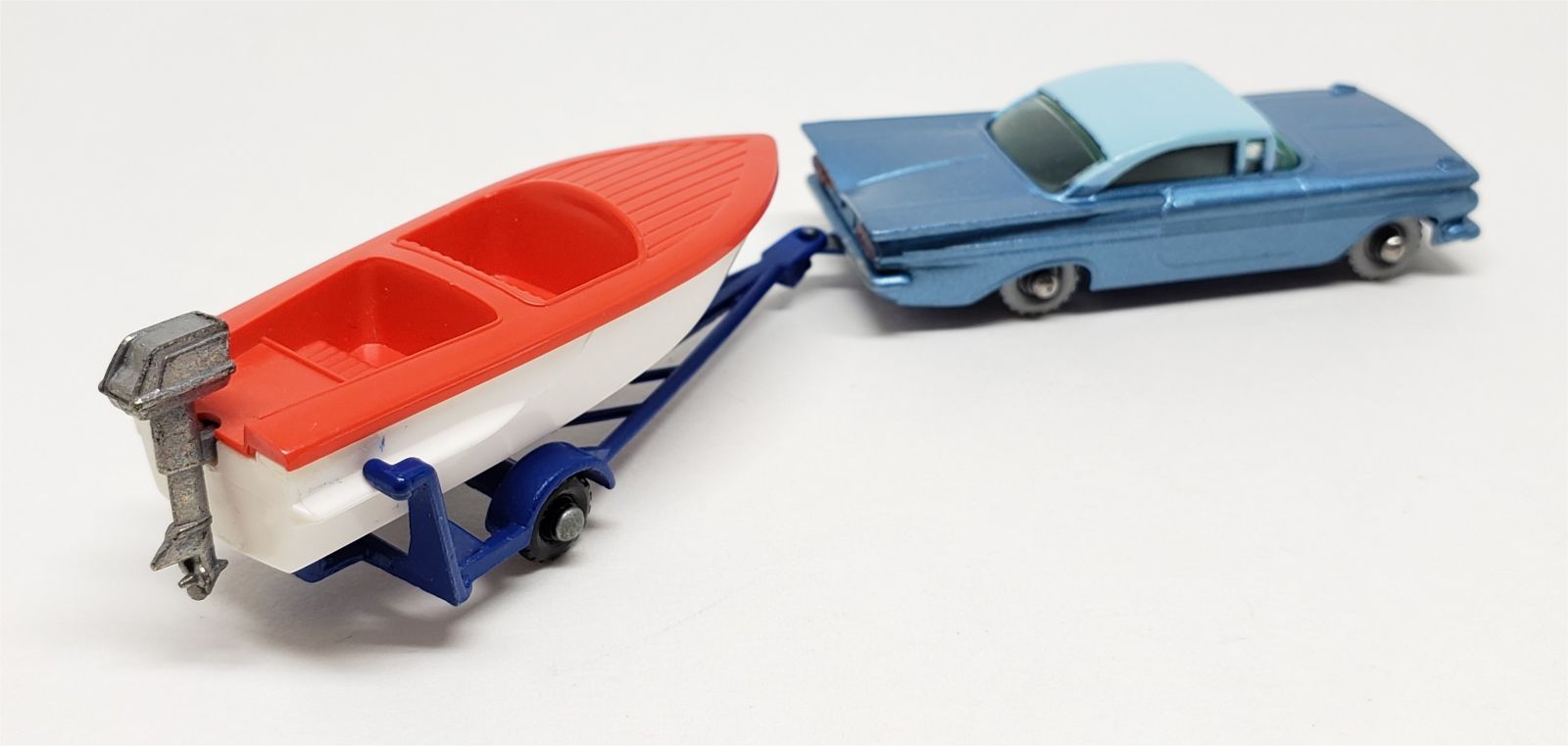 Illustration for article titled [REVIEW] Lesney Matchbox Sports Boat and Trailer