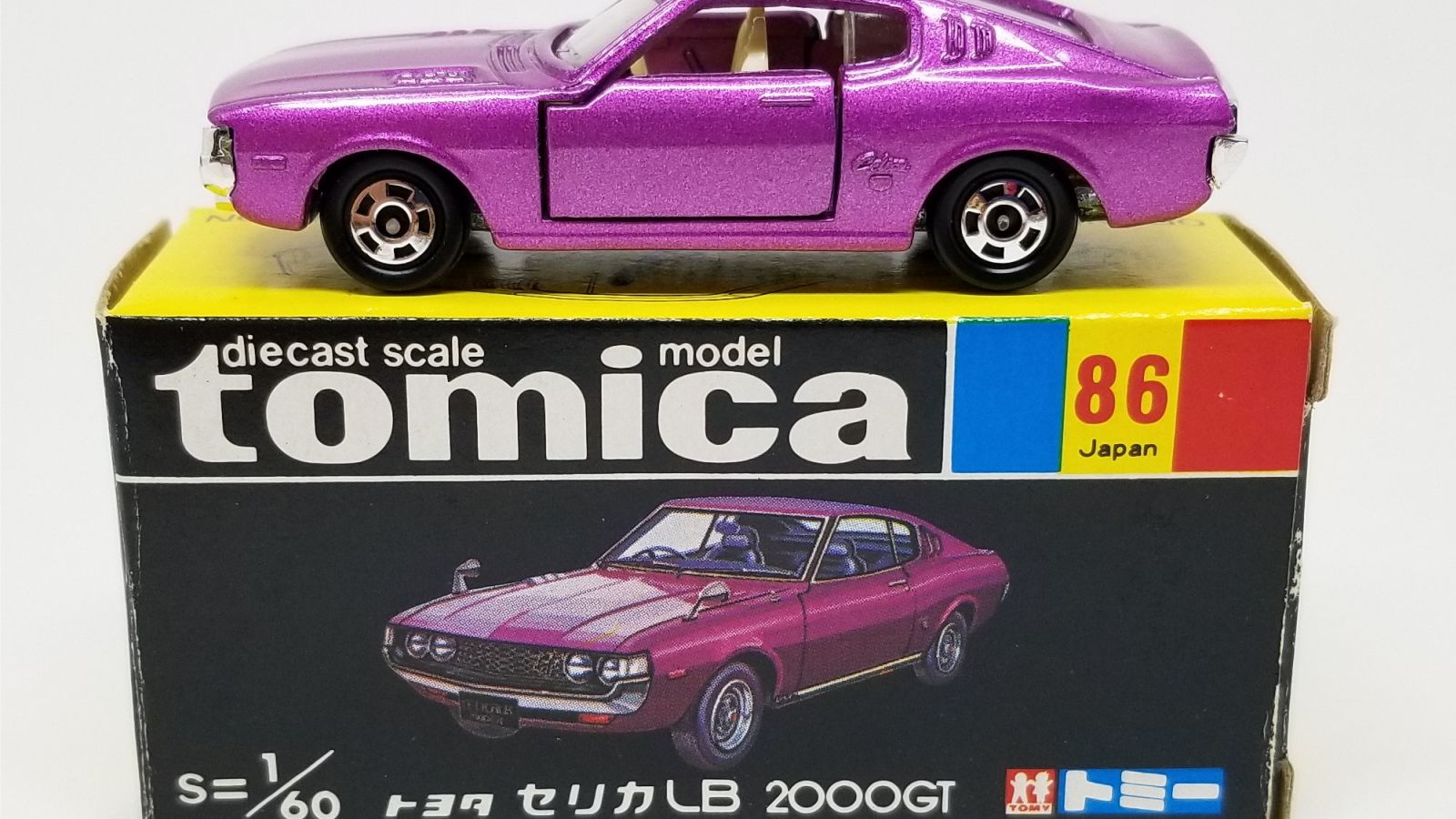 Illustration for article titled [REVIEW] Tomica Toyota Celica 1600 GT