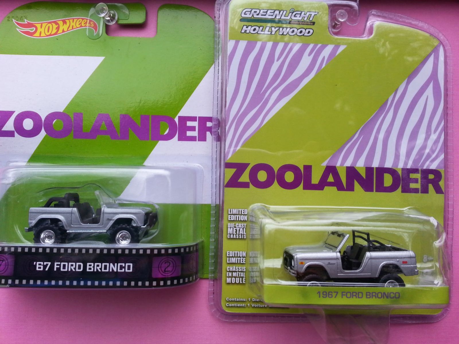 Illustration for article titled Hot Wheels vs Greenlight: The Zoolander Bronco [Comparison Review]