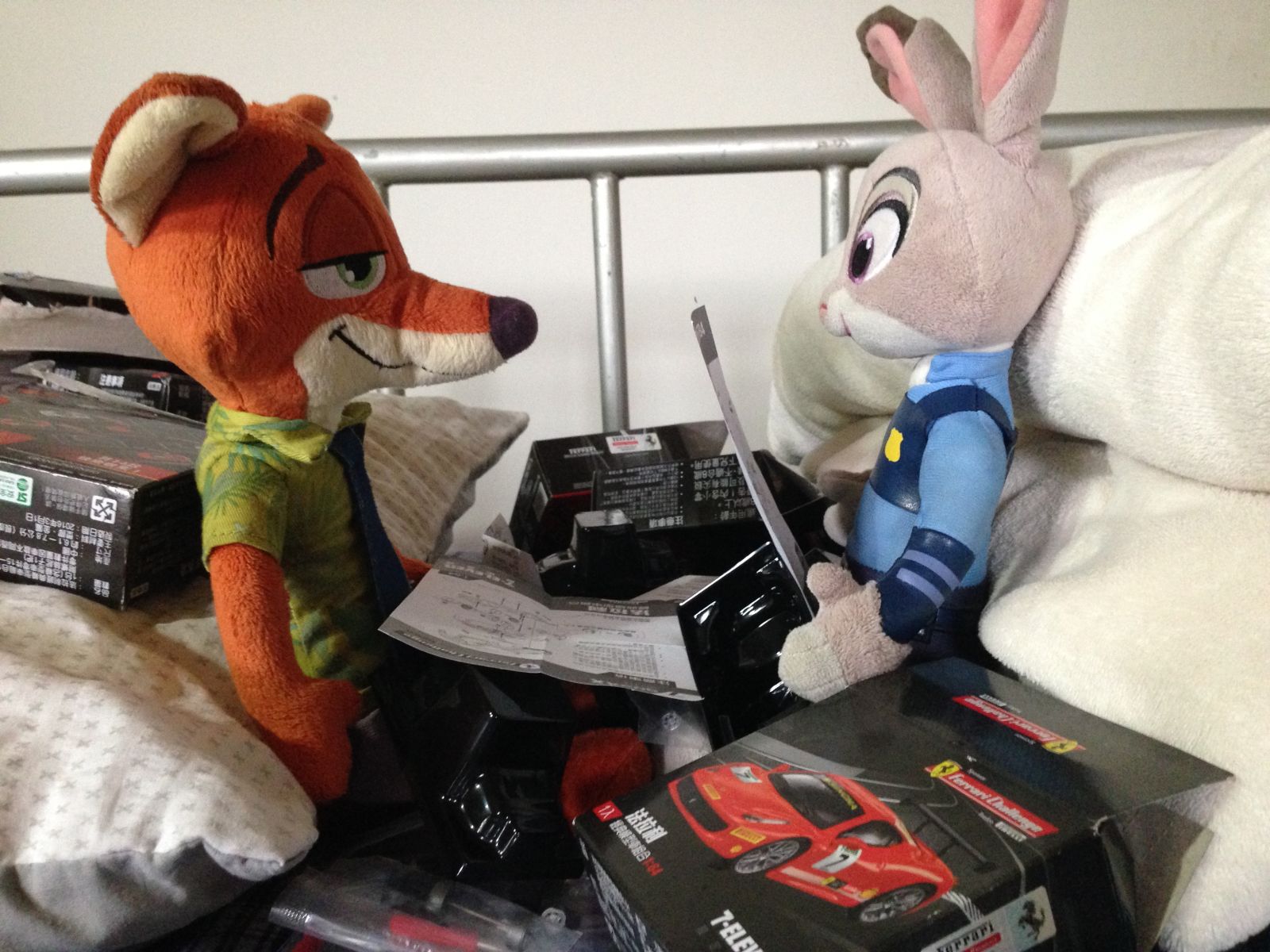Judy try to read the instruction, good luck Carrots!