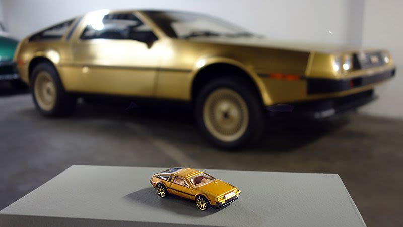 Illustration for article titled Hot Wheels paired with real-life counterparts
