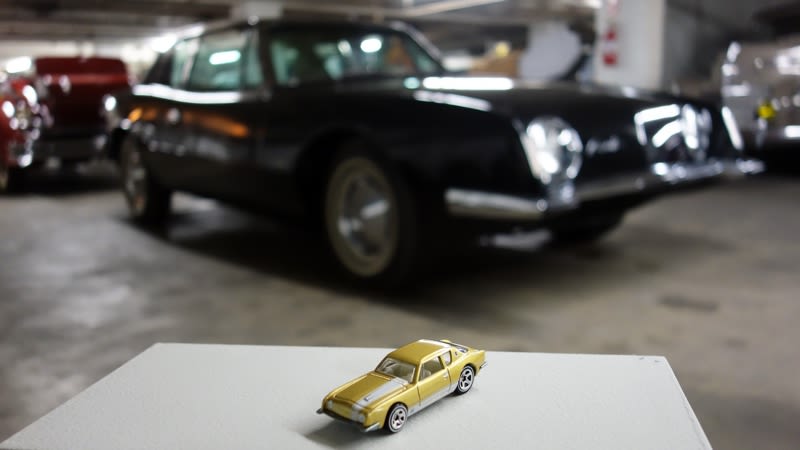 Illustration for article titled Hot Wheels paired with real-life counterparts