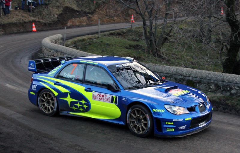 Illustration for article titled Petter Solbergs 2007 Subaru Impreza WRC