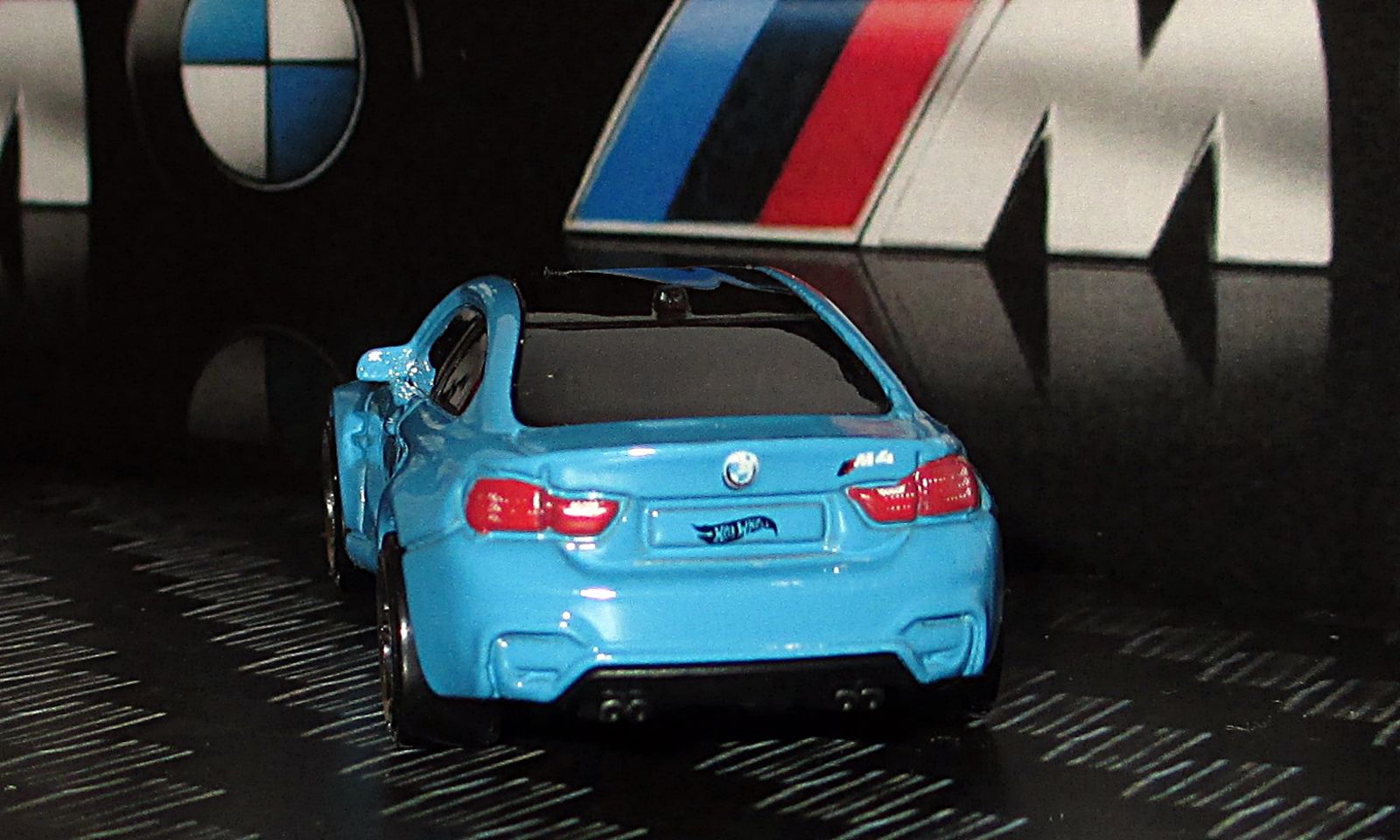 Illustration for article titled HotWheels BMW M4 Liberated