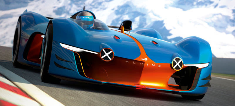 Illustration for article titled French Friday: Alpine Vision Grand Turismo