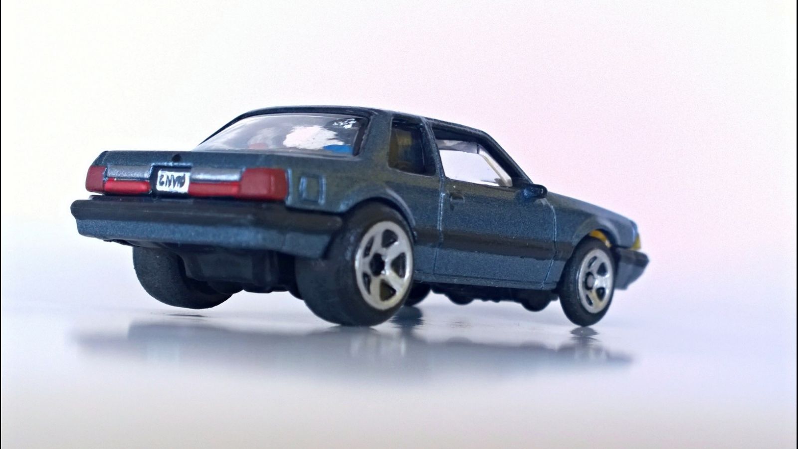 Illustration for article titled Finally finished! My Matchbox Mustang Coupe custom!!