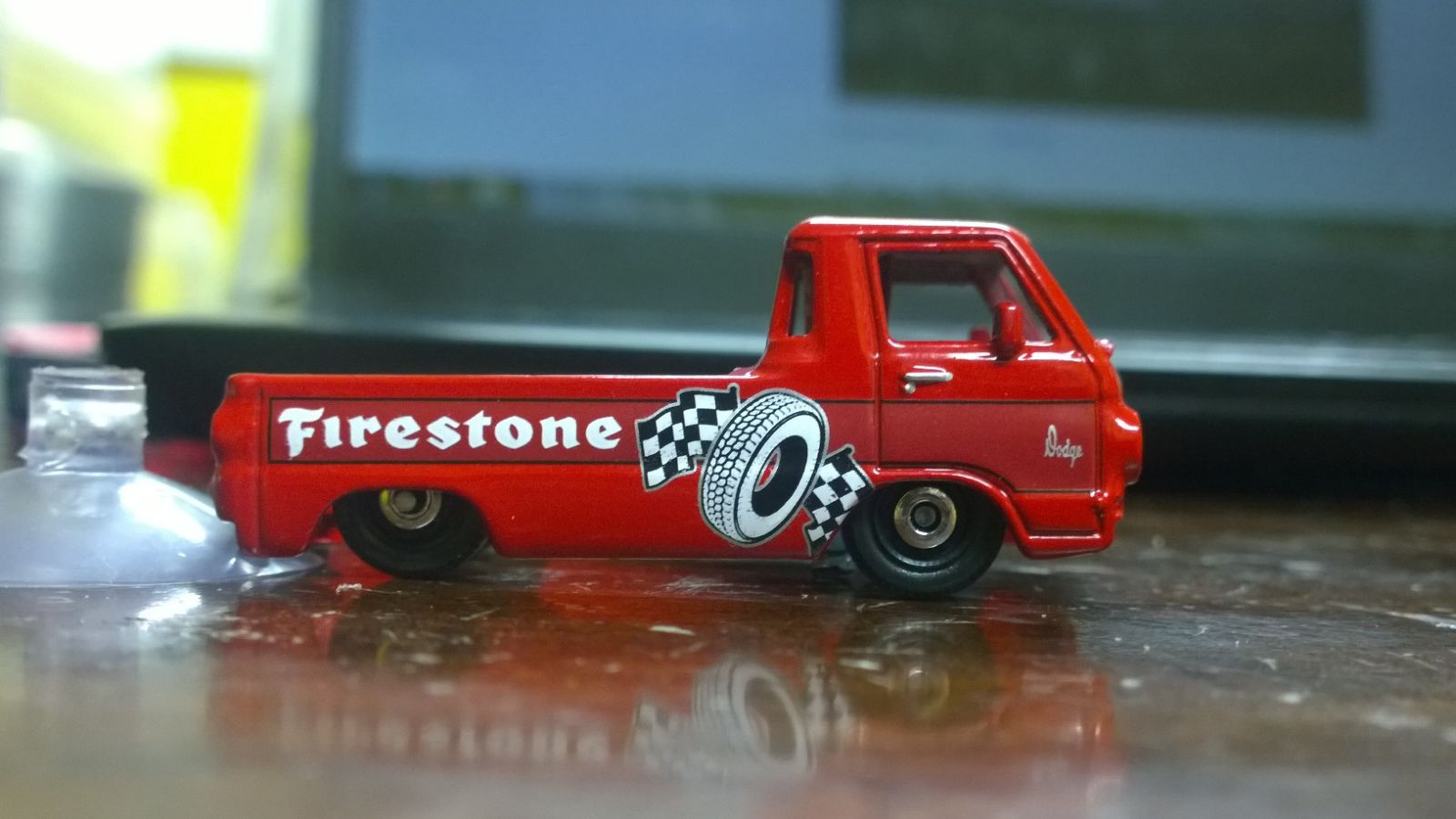 Illustration for article titled Custom build!! Dodge A100 from Matchbox