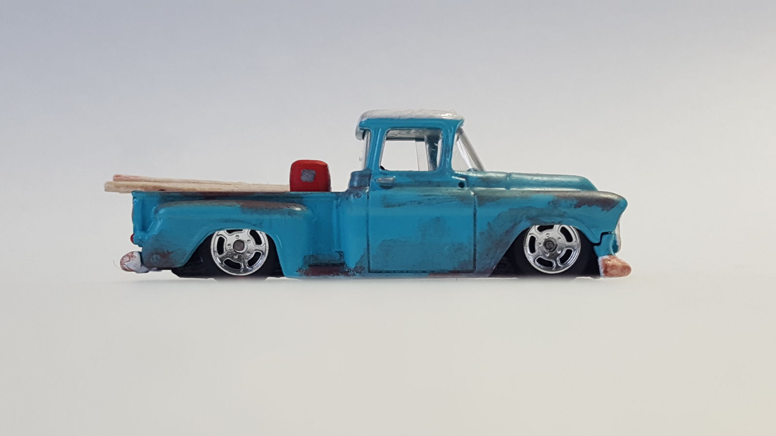 Illustration for article titled Came out of retirement and did a custom thing! 1956 GMC turned Chevy Apache!