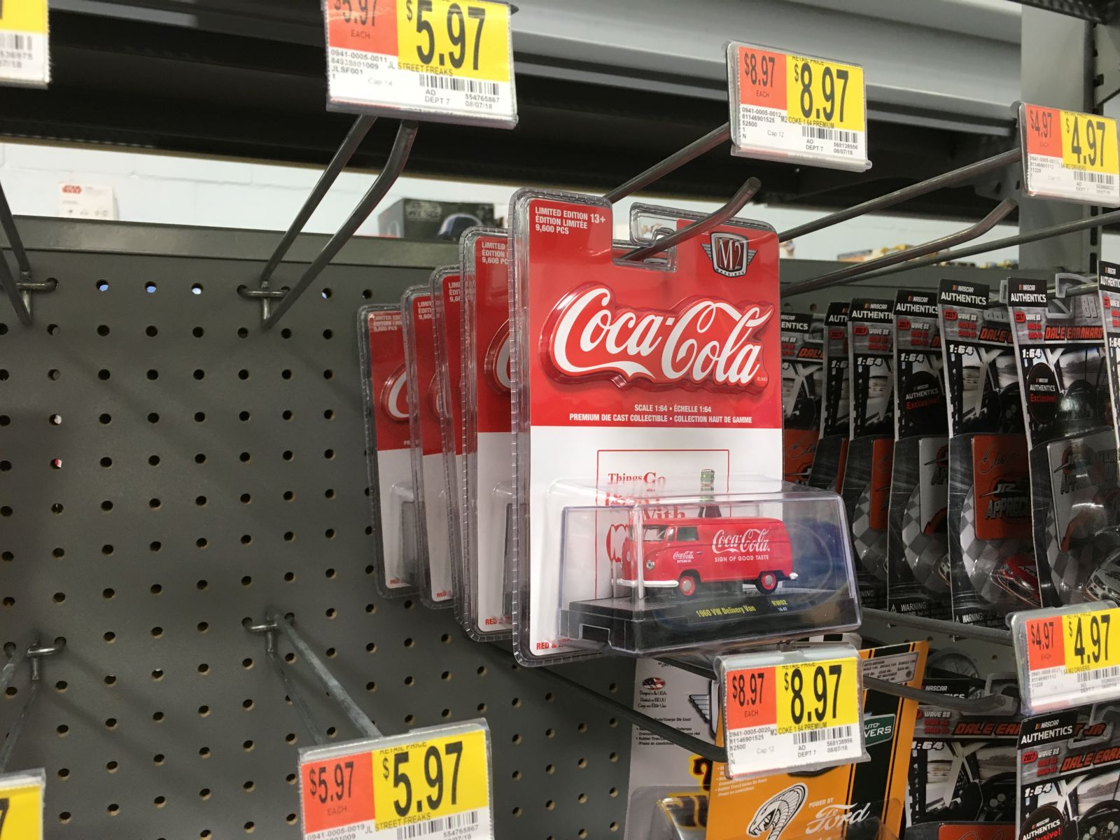 Regular boxed M2&#39;s are $5.47...these Coke liveries are $8.97!