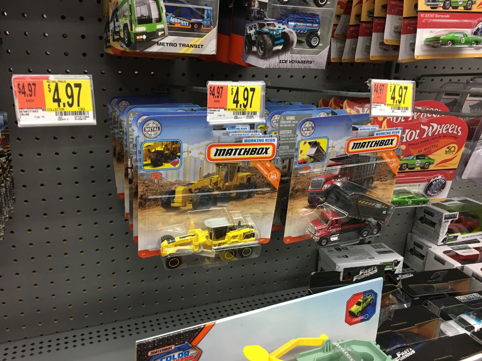 I noticed two Wally-World’s are carrying the Working Rigs