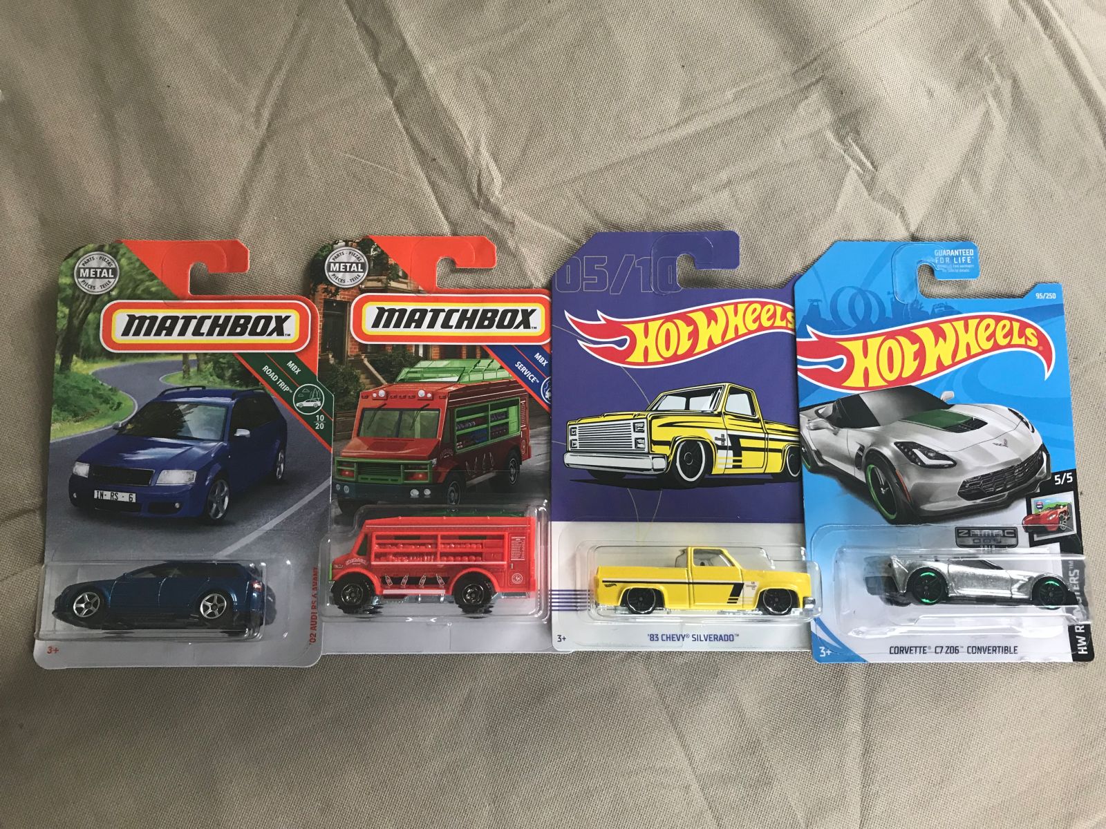 Same cars as first photo...just laid ‘em out better to show the card art.