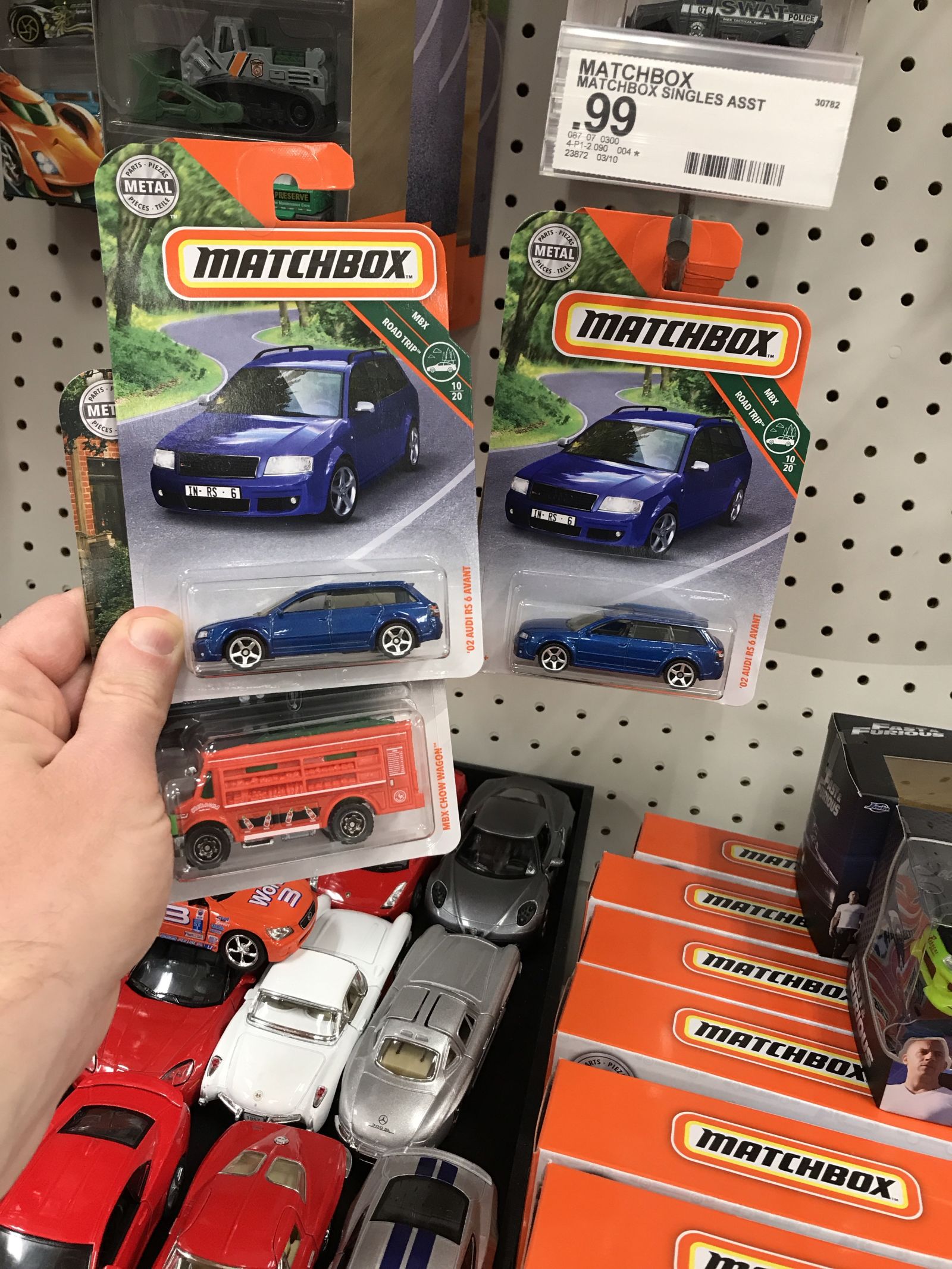 Only grabbed one Audi. Save it for the next collector!