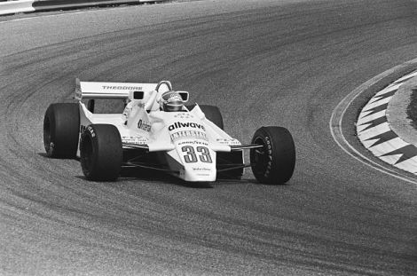 Jan Lammers racing in the 1982 Dutch Grand Prix (image credit)