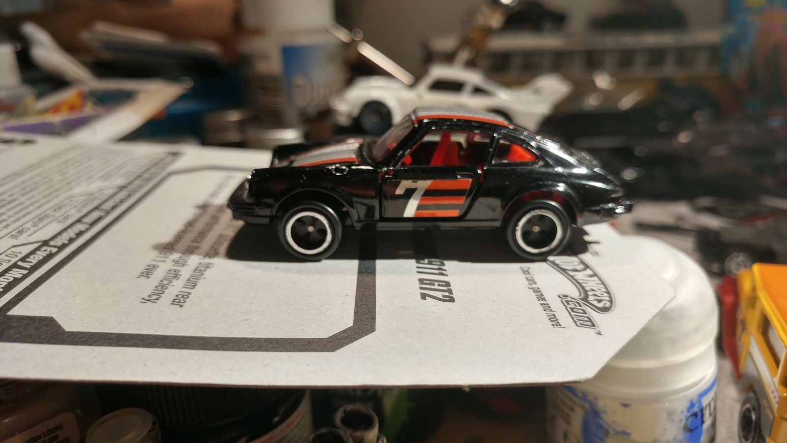 Tomica 911S. What a phenomenal casting! The doors open and everything. I may end up changing the stance/wheels at some point, but it’s a true gem.