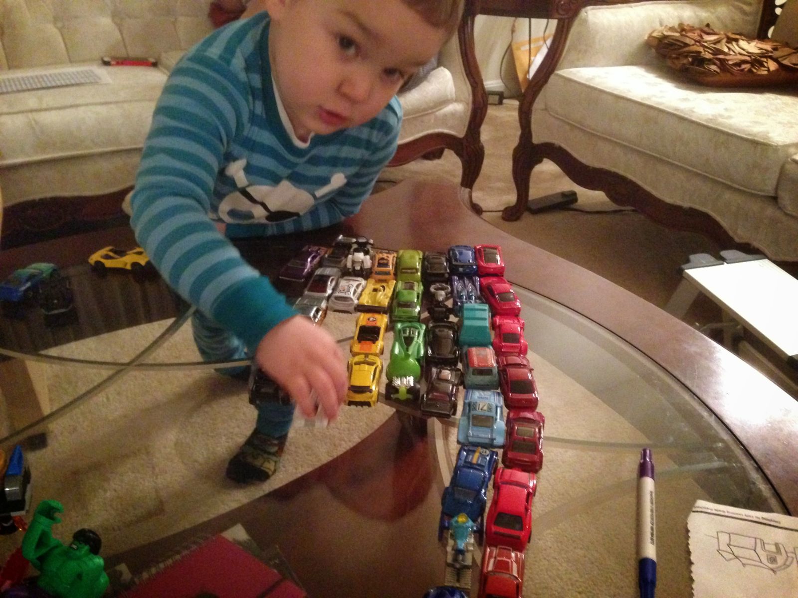 Illustration for article titled Hour Rule: Throwback To That One Time My Then-Five Year Old Color Coded His Cars