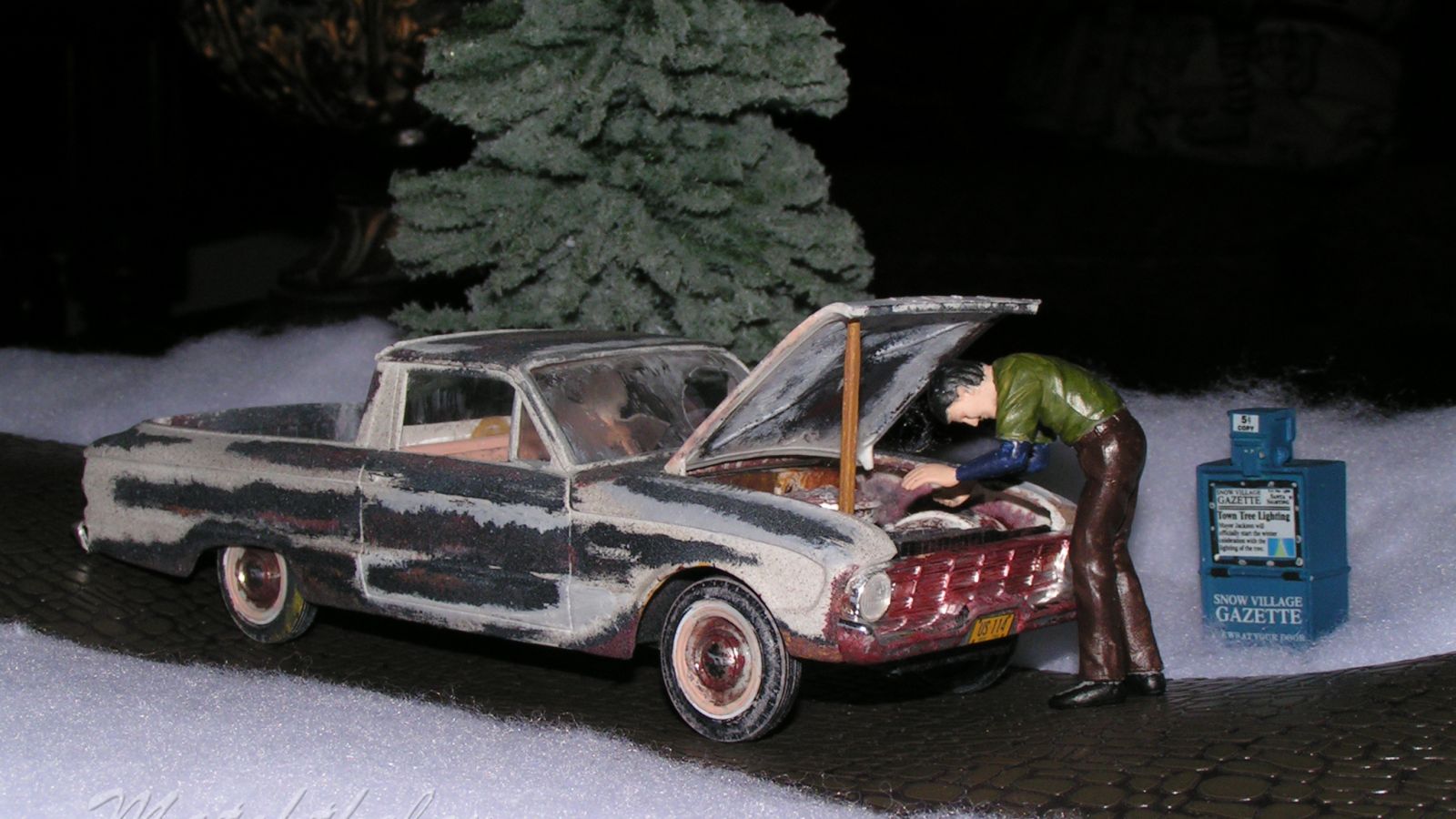 Illustration for article titled Project Garage: A diorama for the 3 car guysem/em